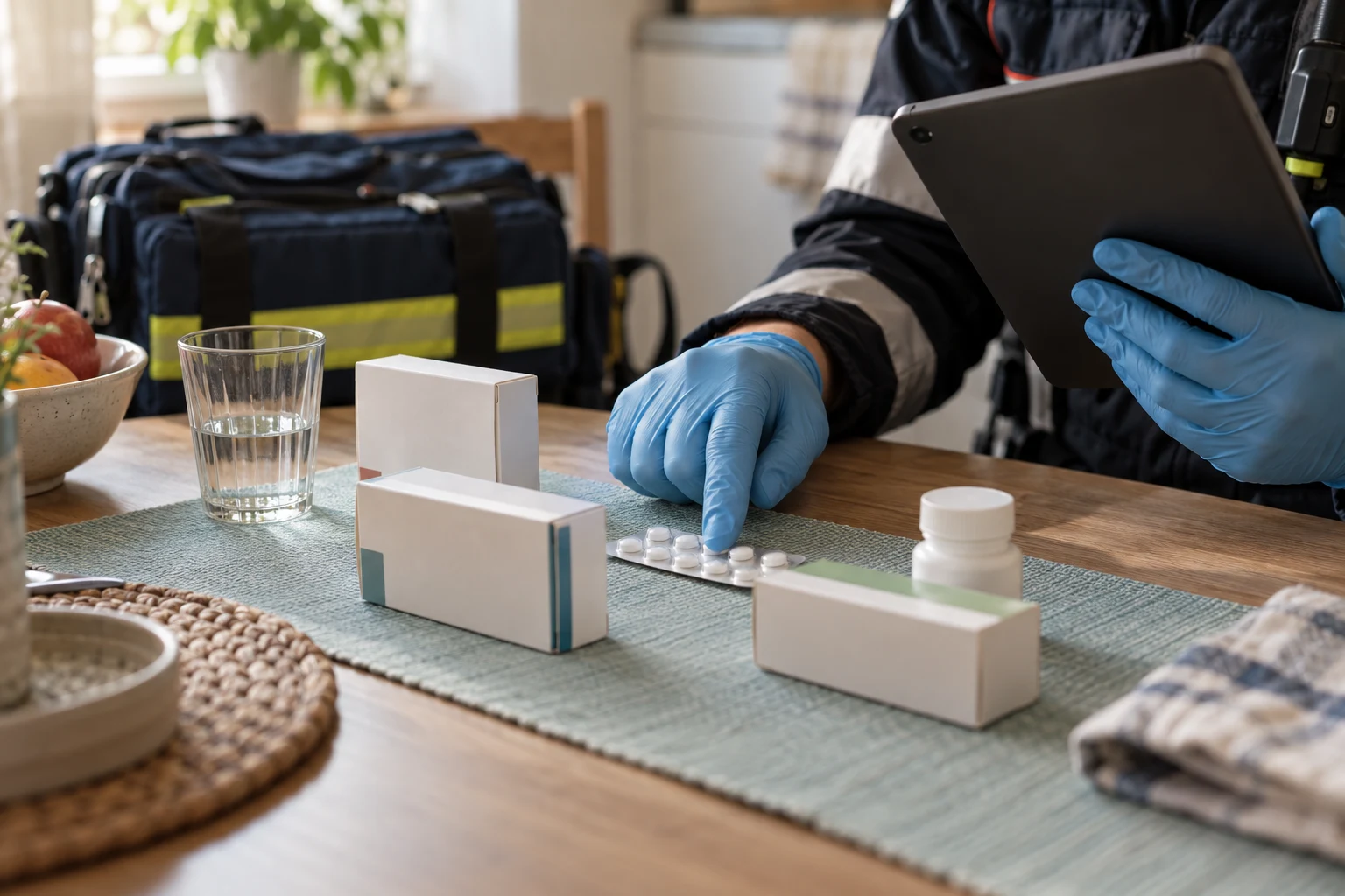 Medikamentenanamnese im Einsatz